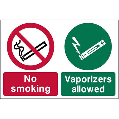 No smoking vaporizers allowed