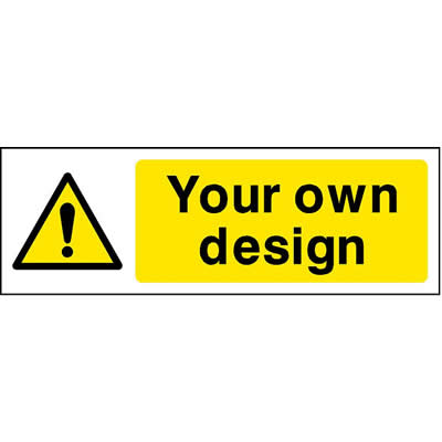 Custom Sign 2 - Warning