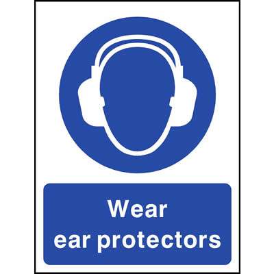 Wear ear protectors