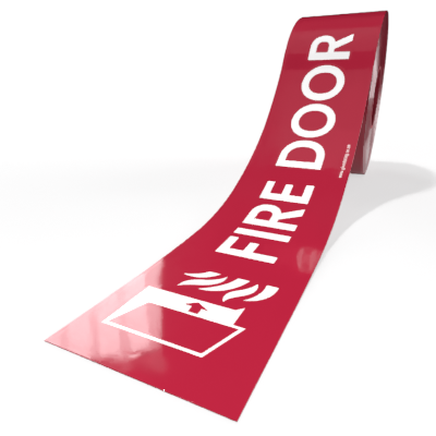 Fire Door Tape