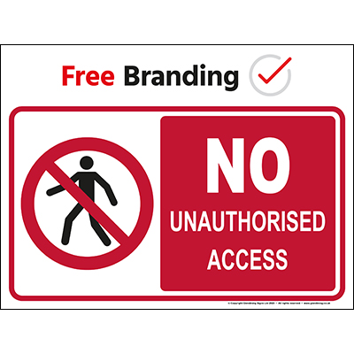 No unauthorised access (Quickfit)