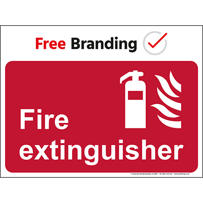 Fire Extinguisher Sign