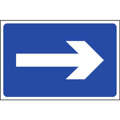 One Way Arrow