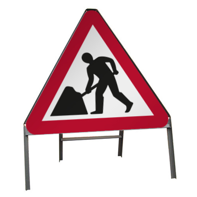 Road works ahead (Temp.)