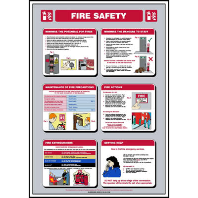 fire safety poster