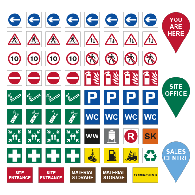 traffic management plan symbols